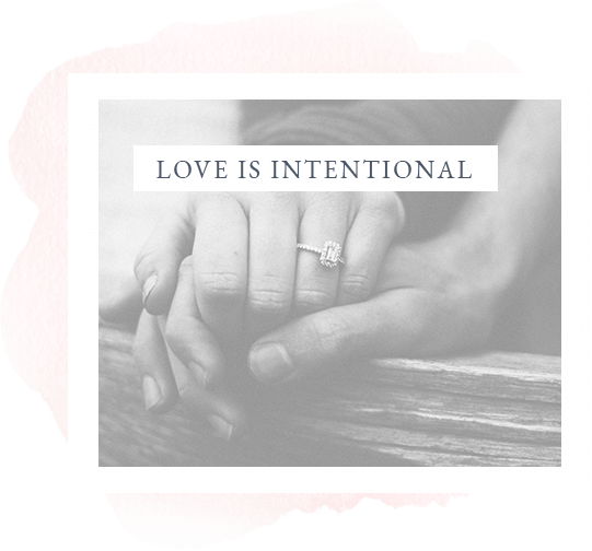 Love is intentional Love is intentional